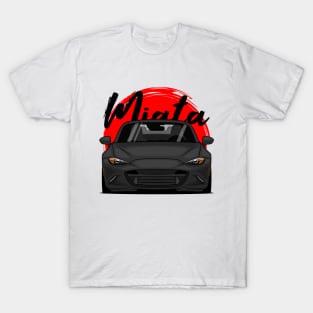 Black Miata MX5 ND T-Shirt